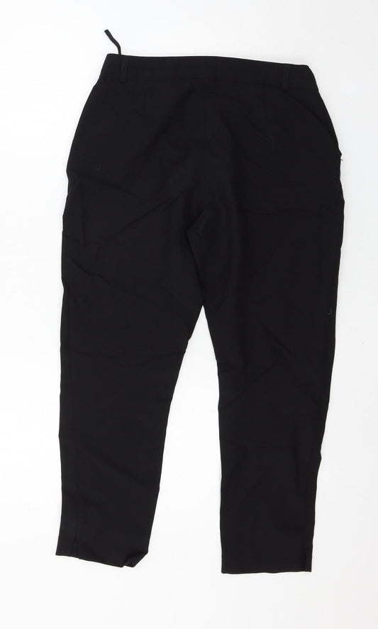 Primark Womens Black   Trousers  Size 10 L25 in