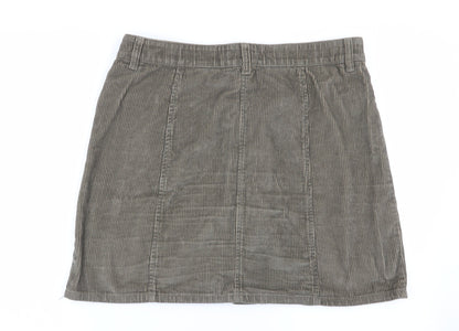 NEXT Womens Green   Flare Skirt Size 14