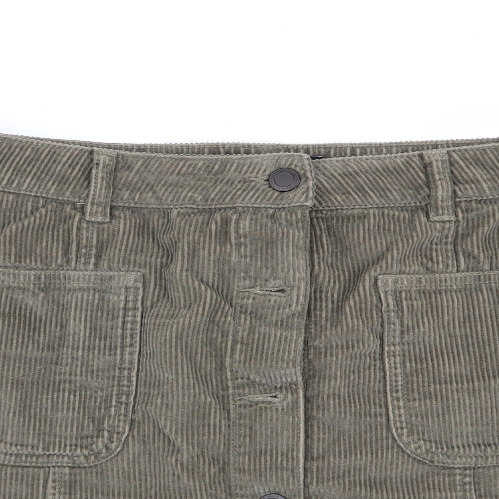 NEXT Womens Green   Flare Skirt Size 14