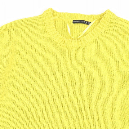 Primark Womens Yellow   Pullover Jumper Size 16
