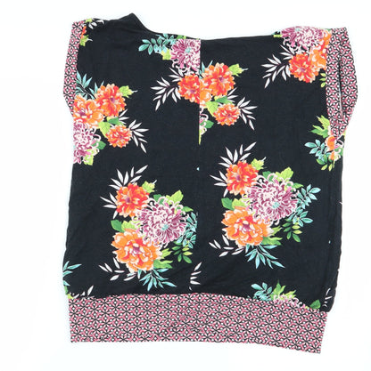 Womens UK Size M Wallis Multicoloured Basic Blouse