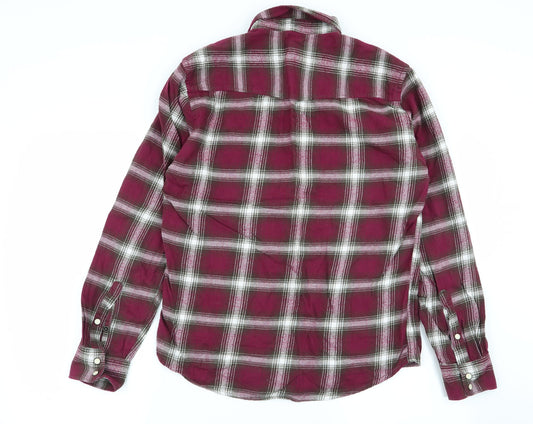 Mens UK Size M only&sons Multicoloured  Button-Up Long Sleeve Casual Shirt