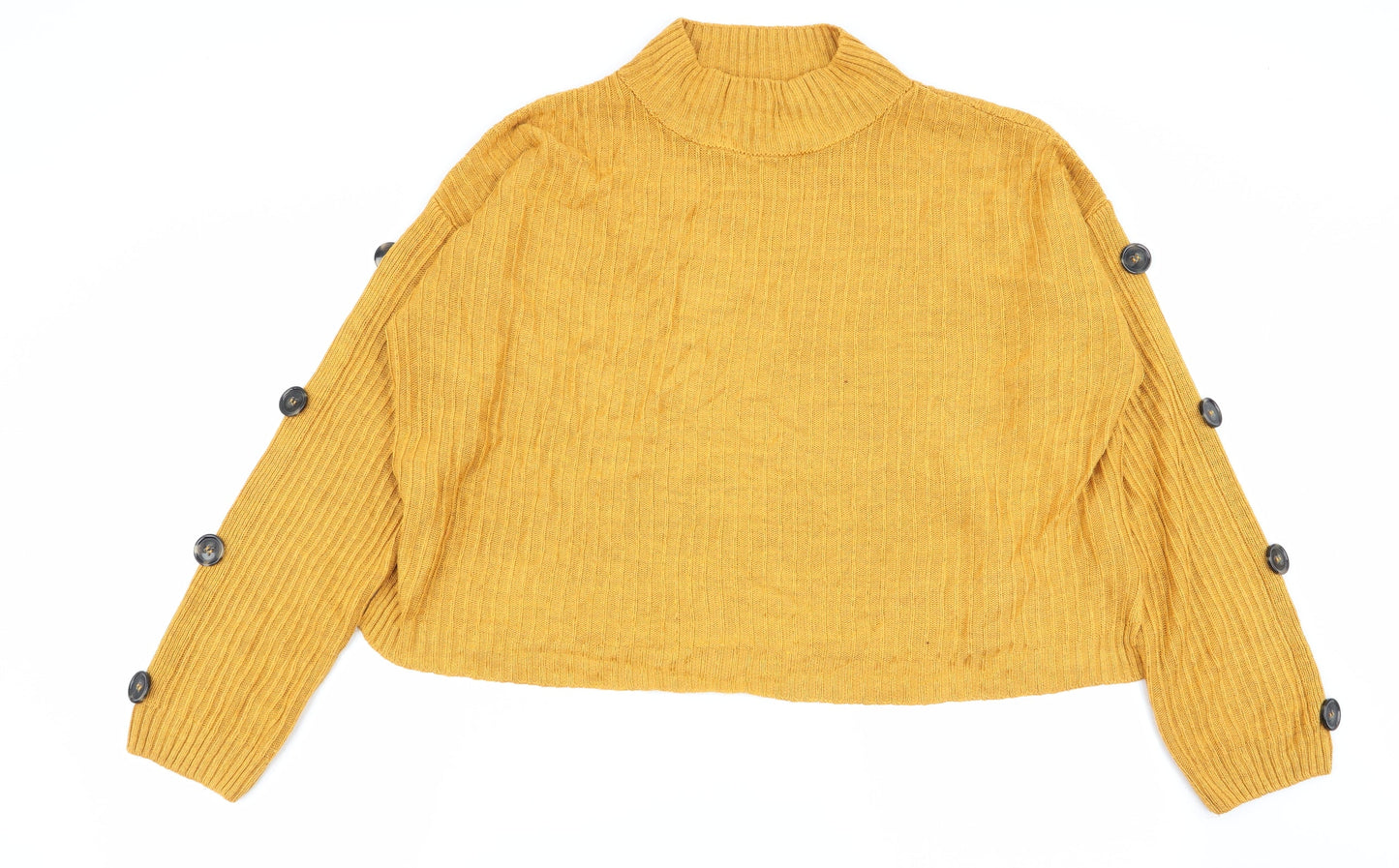 Primark Womens Yellow   Pullover Jumper Size 12