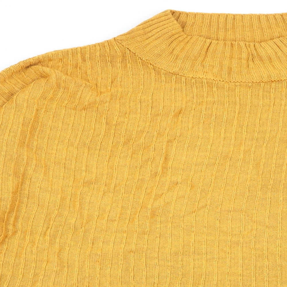Primark Womens Yellow   Pullover Jumper Size 12