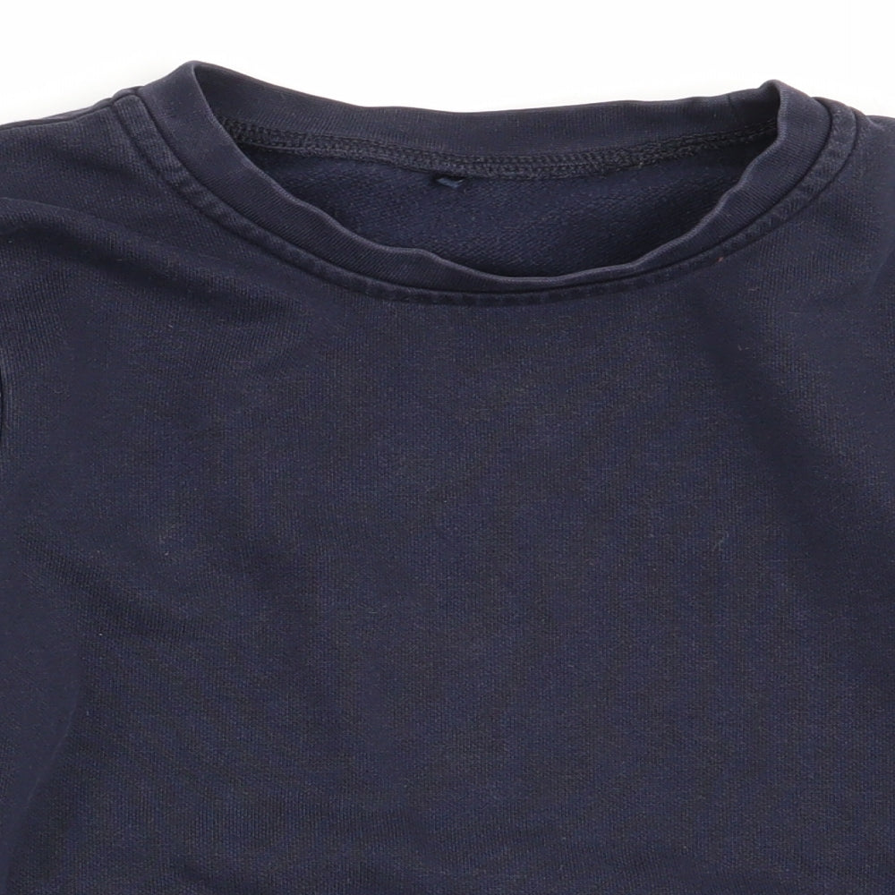 Asda George Boys Blue   Pullover Jumper Size 4-5 Years