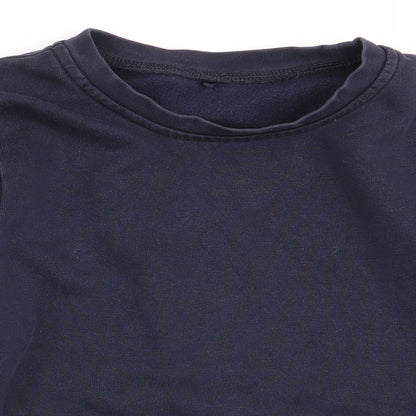 Asda George Boys Blue   Pullover Jumper Size 4-5 Years