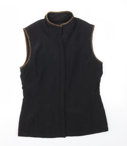 Womens UK Size 8 PLANET Black Gilet