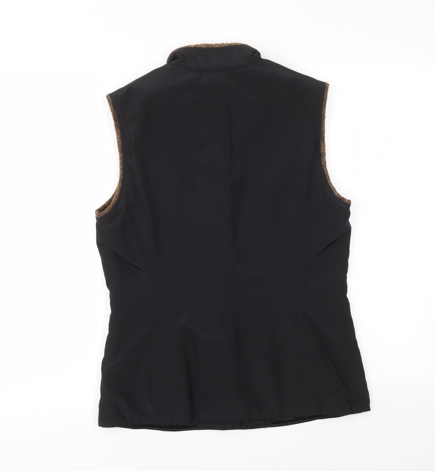 Womens UK Size 8 PLANET Black Gilet