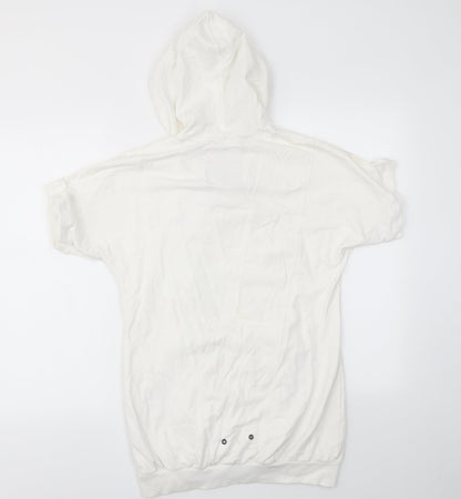 Womens UK Size 10 NEXT White Pullover Jumper