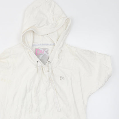 Womens UK Size 10 NEXT White Pullover Jumper