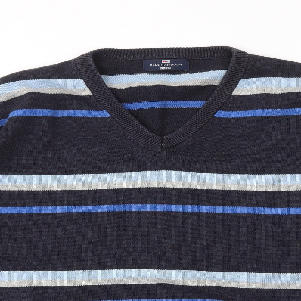 Mens UK Size L M&S Multicoloured Pullover Sweatshirt