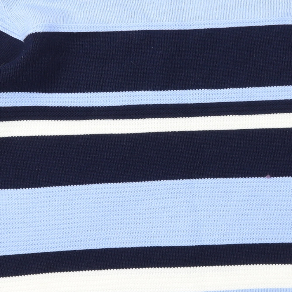Ivy Womens Ivory Striped  Pullover Jumper Size M