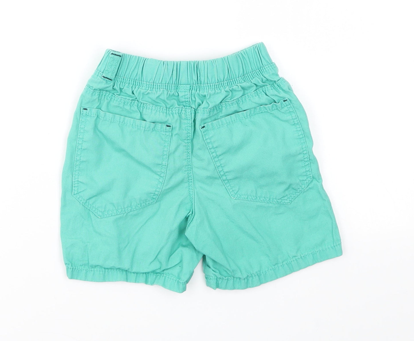 Rebel Boys Green Houndstooth  Cargo Shorts Size 2 Years