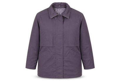Preworn Womens Purple   Jacket Coat Size 8