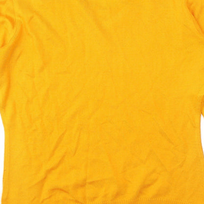 Globus Womens Yellow   Pullover Jumper Size L