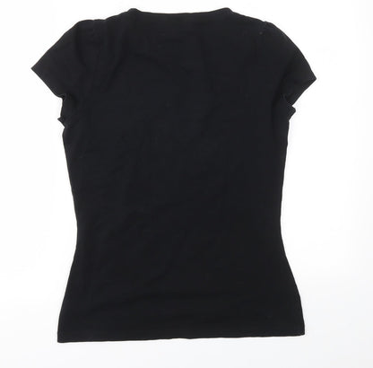 F&F Womens Black   Basic T-Shirt Size 12