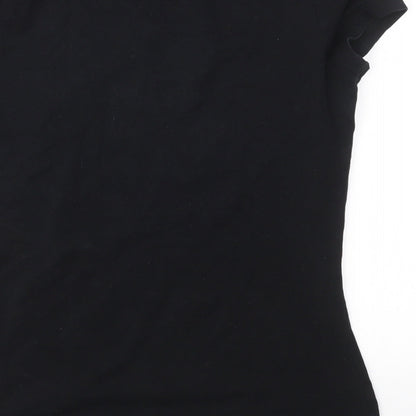 F&F Womens Black   Basic T-Shirt Size 12