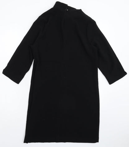 Peacocks Womens Black   Jumper Dress  Size 10
