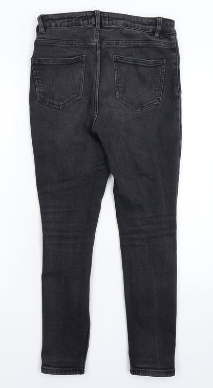 New Look Womens Black  Denim Skinny Jeans Size 10 L26 in