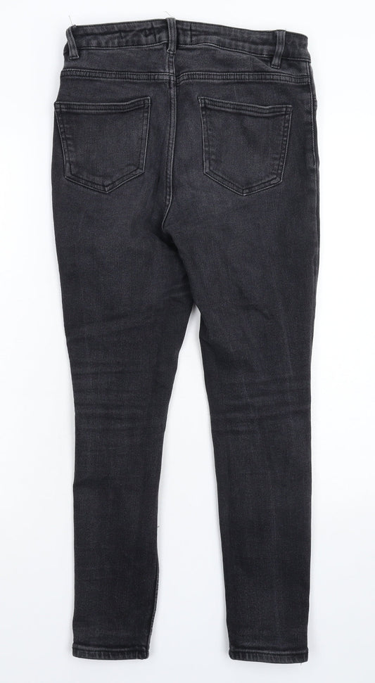 New Look Womens Black  Denim Skinny Jeans Size 10 L26 in