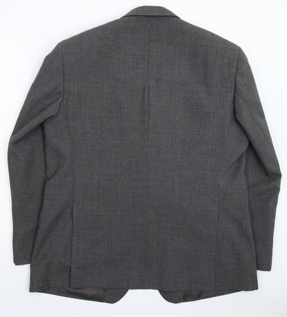 Mens UK Size 44 Varteks Regular Grey Suit Jacket