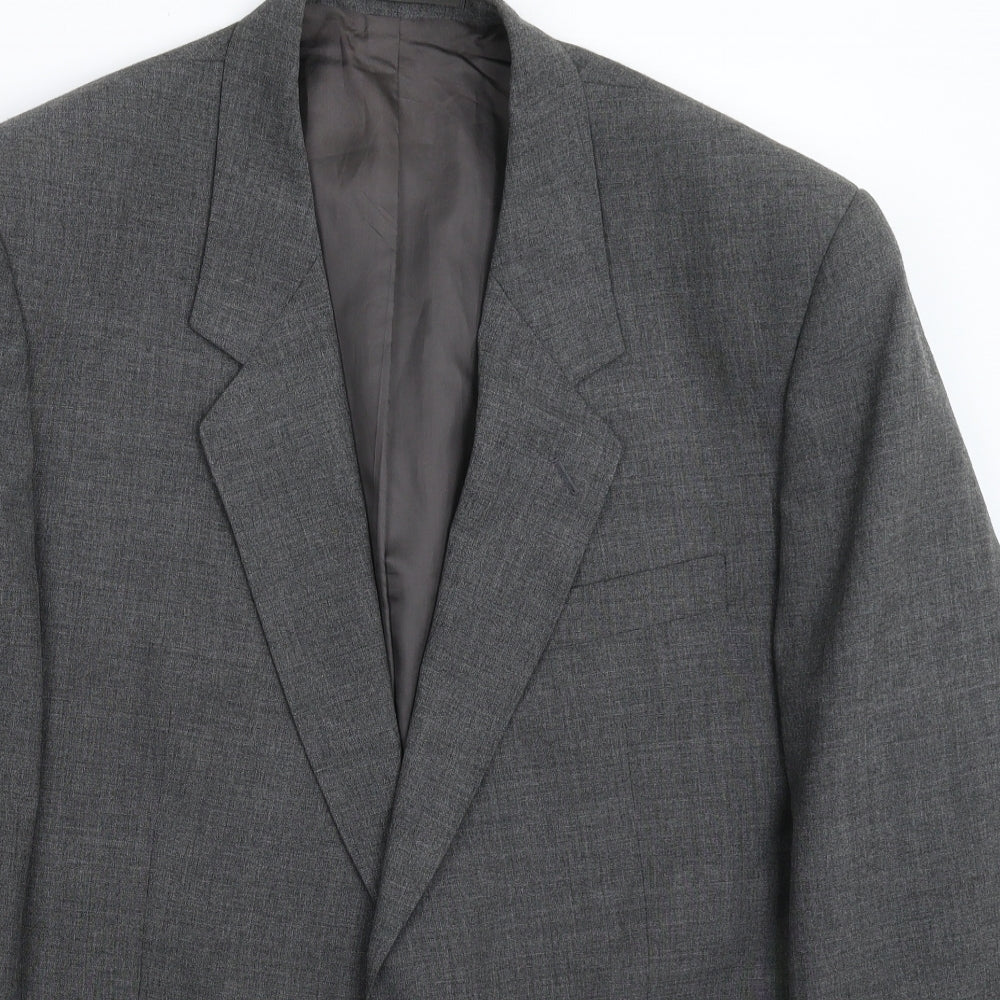 Mens UK Size 44 Varteks Regular Grey Suit Jacket