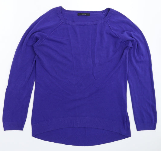 George Womens Blue  Knit Pullover Jumper Size 12