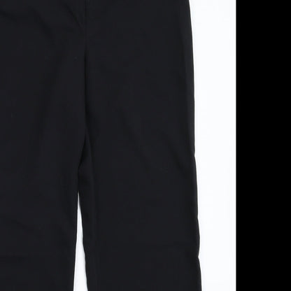 Womens UK Size 12 Dunnes Stores Regular Fit Dress Pants Black Trousers