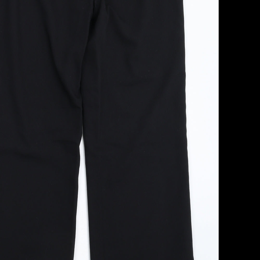Womens UK Size 12 Dunnes Stores Regular Fit Dress Pants Black Trousers