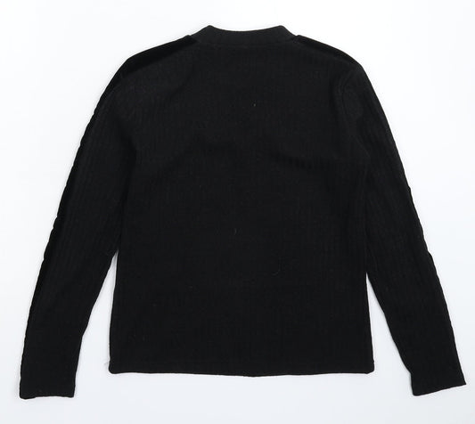 Womens UK Size S JDY Black Pullover Jumper