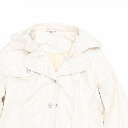 Womens UK Size 14 Betty Kay Beige Rain Coat
