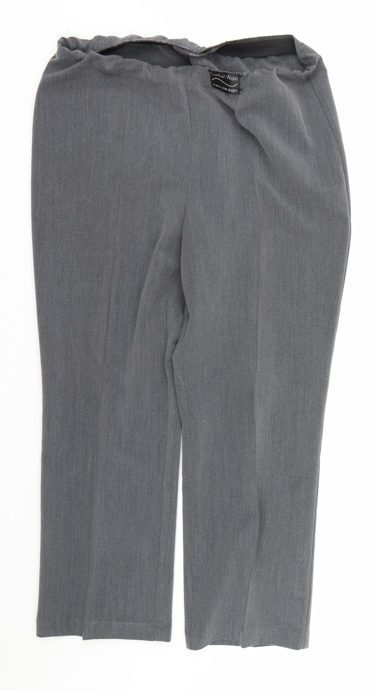 Womens UK Size 12 bm Collection Regular Fit  Grey Trousers