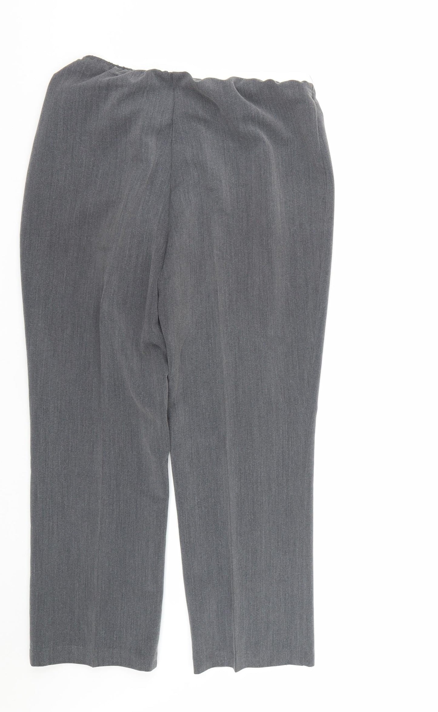 Womens UK Size 12 bm Collection Regular Fit  Grey Trousers