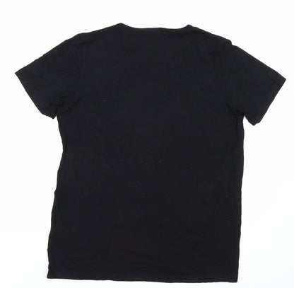 Boohoo Womens Black   Basic T-Shirt Size 12