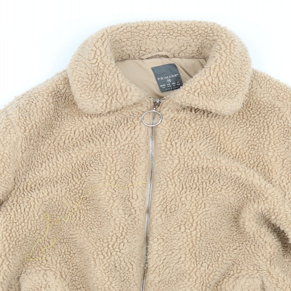 Primark Womens Brown   Jacket  Size XS