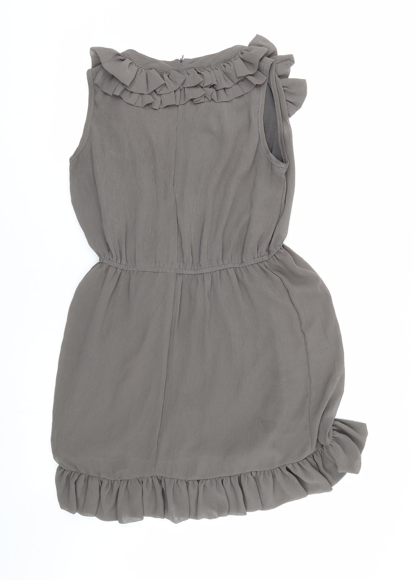 Purple Womens Grey   Fit & Flare  Size M