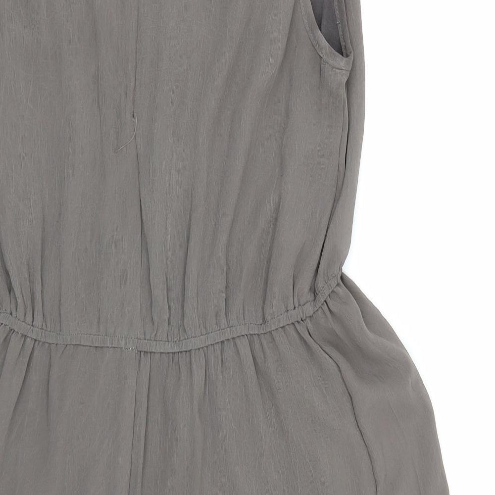 Purple Womens Grey   Fit & Flare  Size M