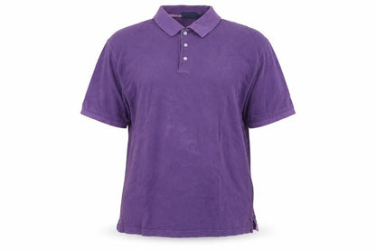 Basics Editions Mens Purple    Polo Size L