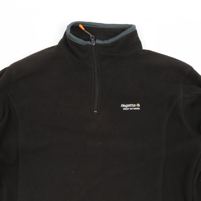 Womens UK Size M Regetta Black Pullover Sweatshirt