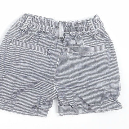 TU Baby Blue Striped   Trousers Size 6-9 Months  - shorts