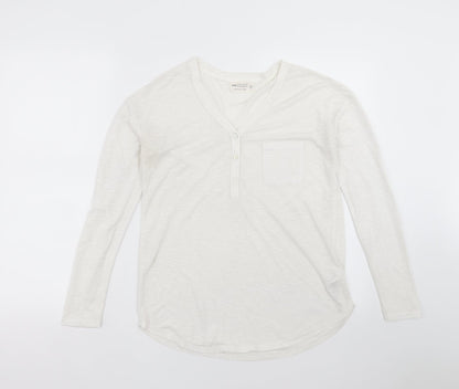 Womens UK Size 6 NEXT White Basic T-Shirt