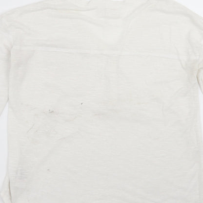 Womens UK Size 6 NEXT White Basic T-Shirt