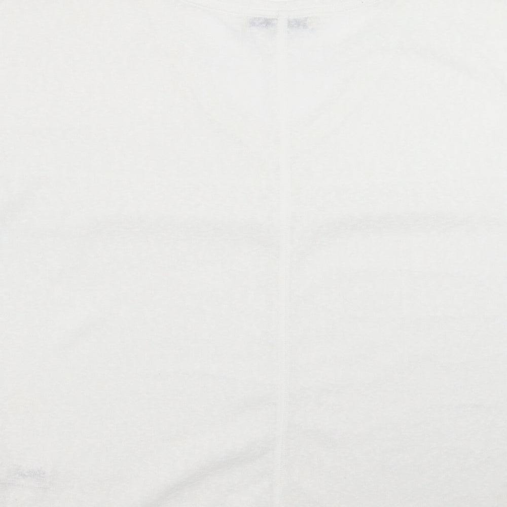 Womens UK Size 12 NEXT White Pullover Jumper