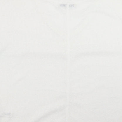 Womens UK Size 12 NEXT White Pullover Jumper