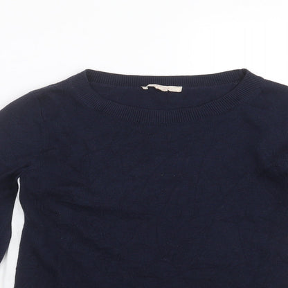 Womens UK Size XS Esprit Blue Pullover Jumper