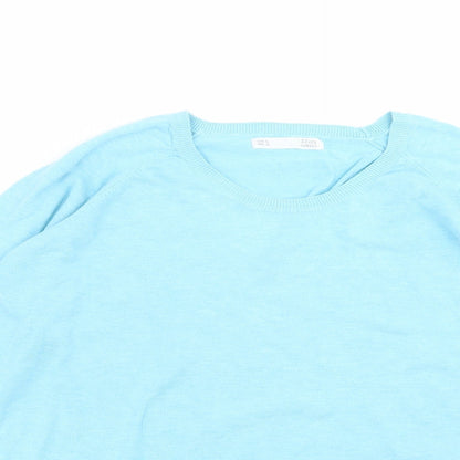 Womens UK Size XL Sfera Blue Pullover Jumper