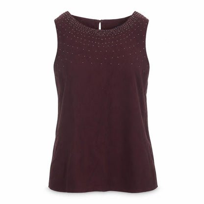 Womens UK Size 8 Crew Clothing Purple Basic Blouse