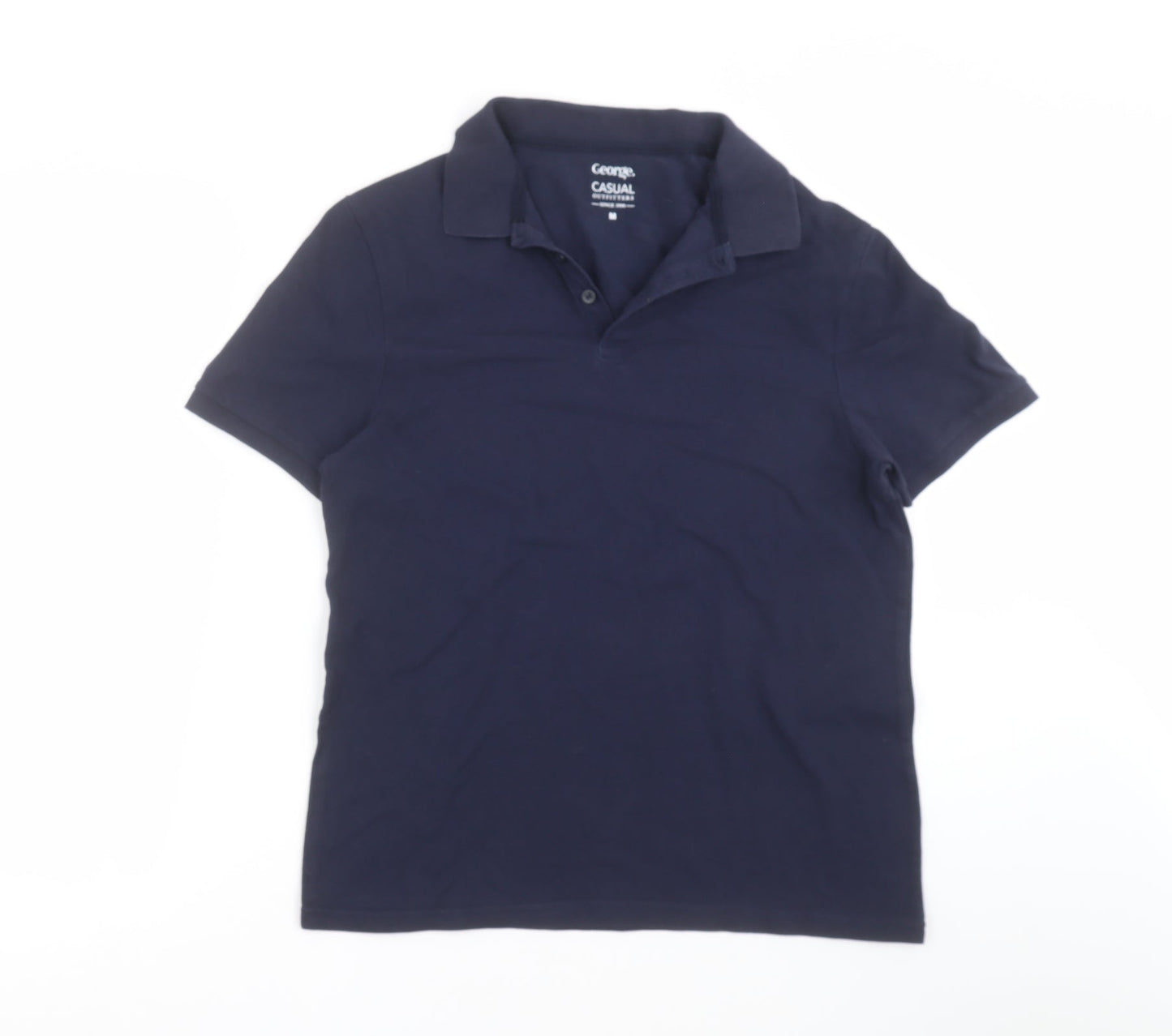 George Mens Blue    Polo Size M