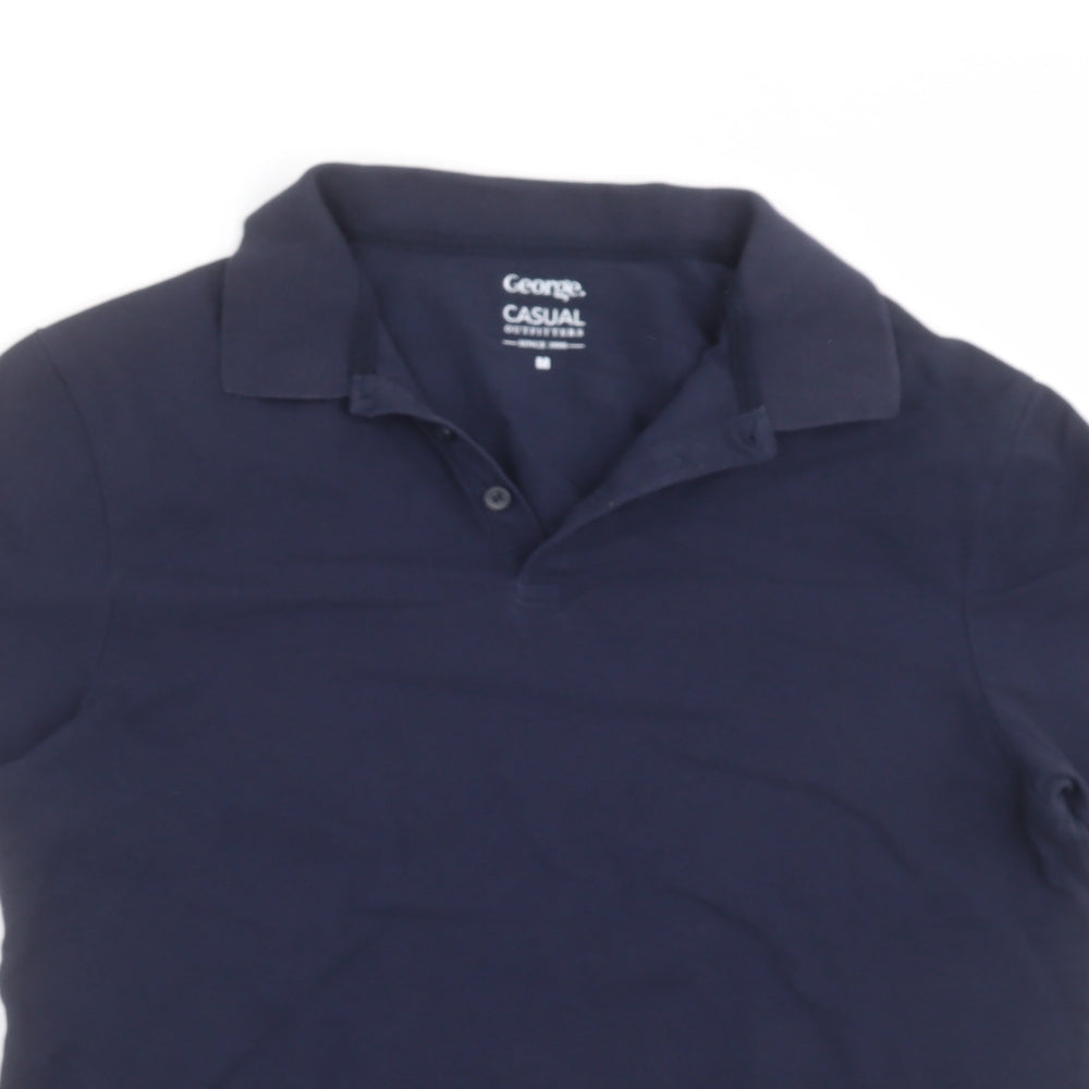 George Mens Blue    Polo Size M