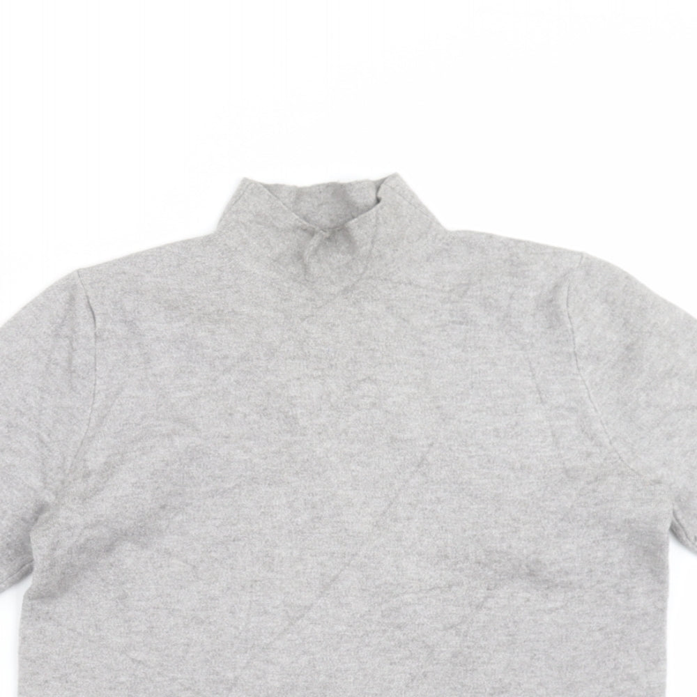 Womens UK Size L Zara Grey Pullover Jumper